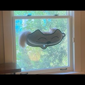 EZ Mount Cat Window Perch, Gray